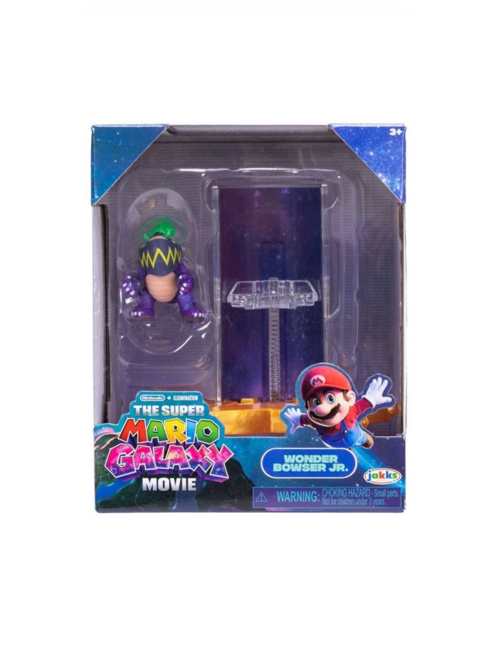 Super Mario Galaxy Movie- 1.5” Figure Star Launcher Accessory- Wonder Bowser Jr.
